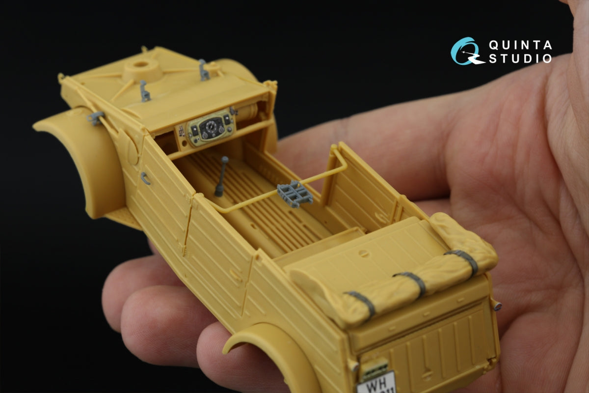 Quinta Studio QD+35143 Kubelwagen Type 82 3D-Printed &amp;amp; colored Interior on decal paper (Hero) (with 3D-printed resin parts)1/35 – image 12