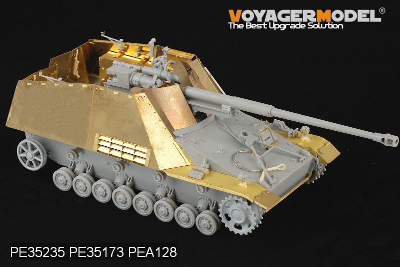 Voyager Model PE35173 WWII Nashorn / Hornisse / Hummel Fenders and Floor for DRAGON 6150/6165/6166/6204/6314 1/35 – imagen 4
