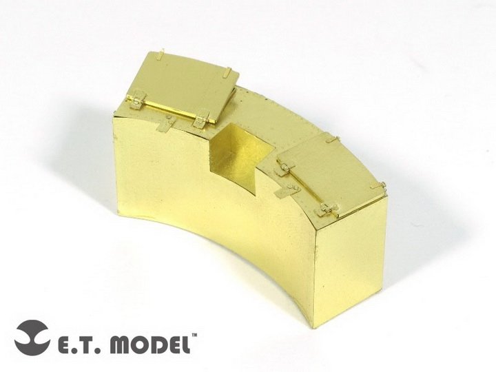 ET Model EA35-032 WWII German TIGER I Stowage Bin 1/35 – obrázek 3
