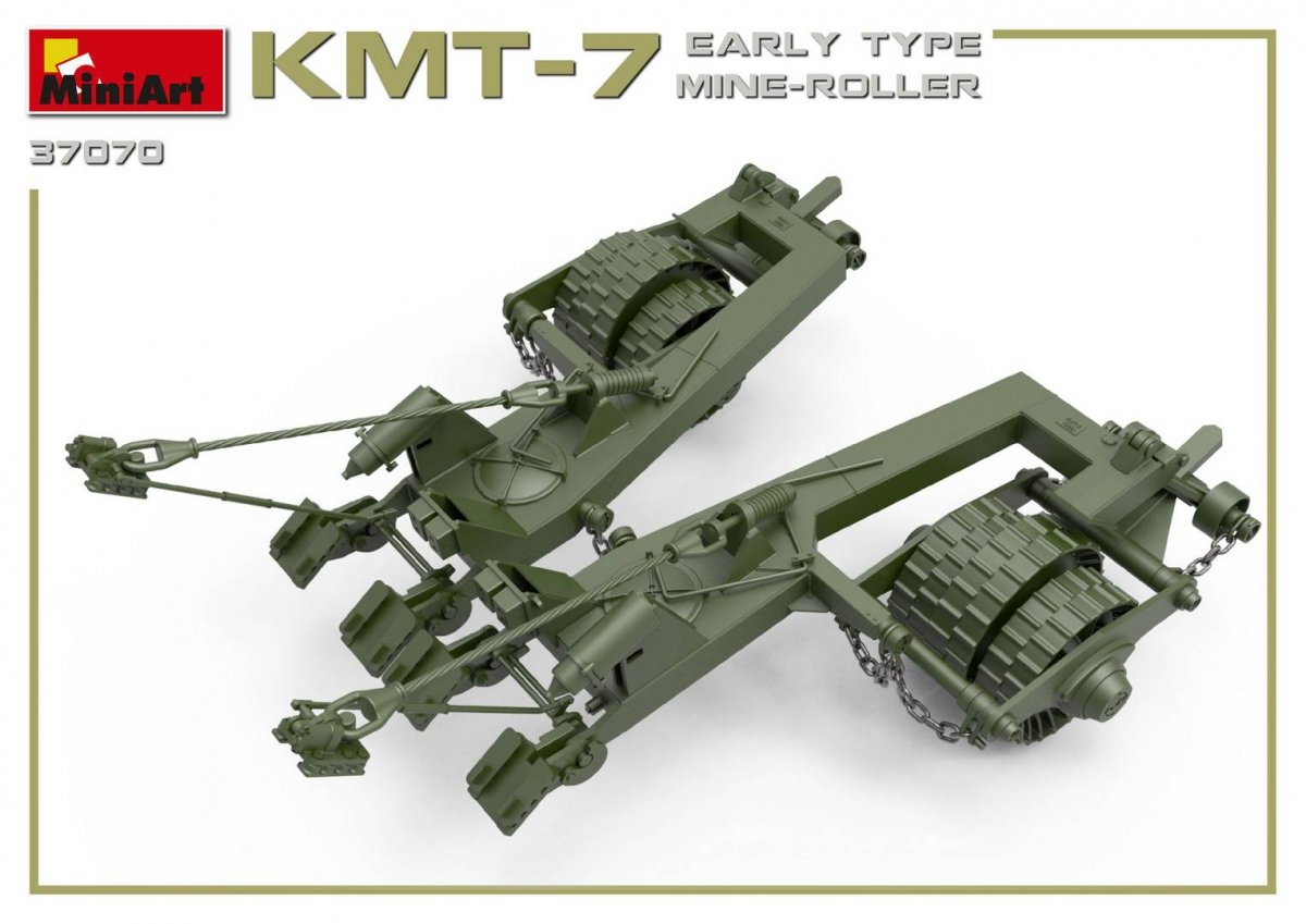 MiniArt 37070 KMT-7 EARLY TYPE MINE-ROLLER 1/35 – image 3