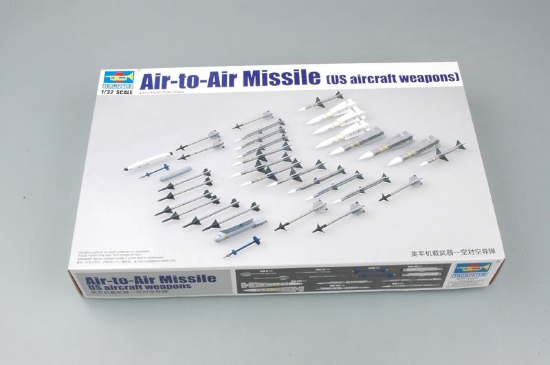Trumpeter 03303 US aircraft weapons Air-to-Air Missile 1/32
