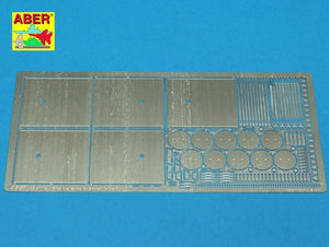 Aber 35A112 Side fuel tanks for soviet tanks KV type 1/35