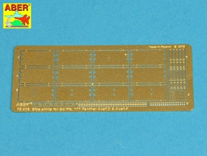 Aber 72A02 Side skirts for Panther A/D 1/72