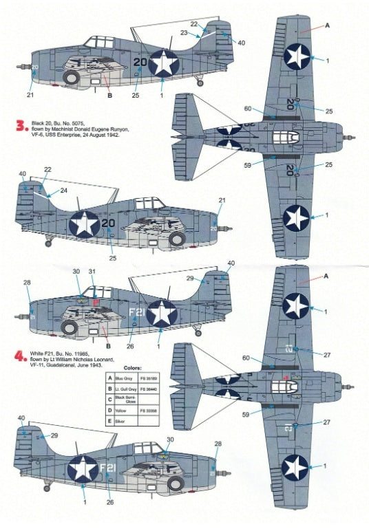 Techmod 48131 Grumman F4F-4 Wildcat 1/48 – Bild 3