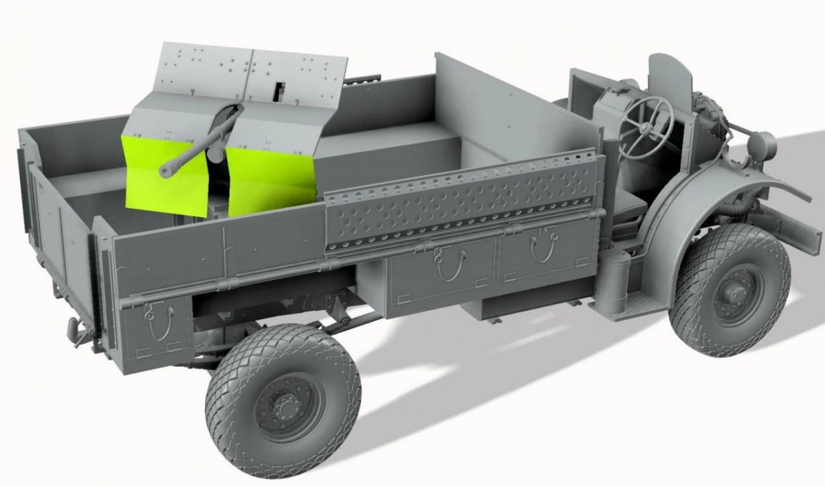 Thunder Model 35312 LRDG CMP F30 Truck w/ Ordnance 37 mm MKI Bofors Gun - Limited Bonus Edition 1/35 – image 2
