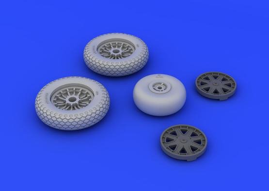 Eduard 648202 P-39 wheels early 1/48 EDUARD – zdjęcie 4
