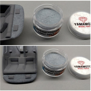 Yamamoto YMPF005 Flocking Powder Light Gray – Bild 2