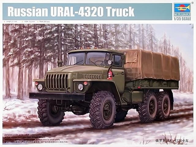 Trumpeter 01012 Russian URAL 4320 Truck 1/35