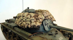 Panzer Art RE35-281 Blindage sable et écrans en bois pour chars M48 1/35