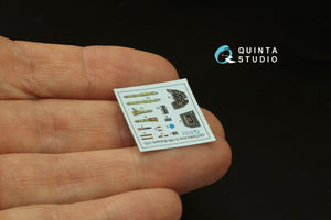 Quinta Studio QD72063 Avia S-199 3D-Printed &amp;amp; colored Interior on decal paper (Eduard) 1/72 – imagen 5