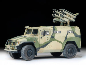 Zvezda 3682 GAZ with AT missile system Kornet D 1/35 – Bild 3