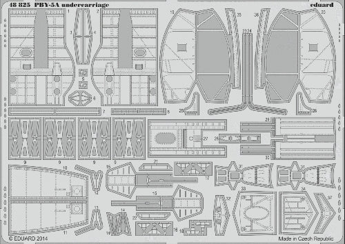 Eduard 48825 PBY-5A undercarriage Revell 4507 1/48