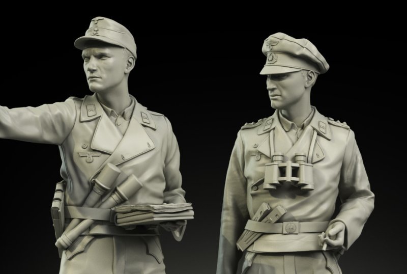 Panzer Art FI35-021 German tanker close combat (1941-45) set 1/35 – Bild 2