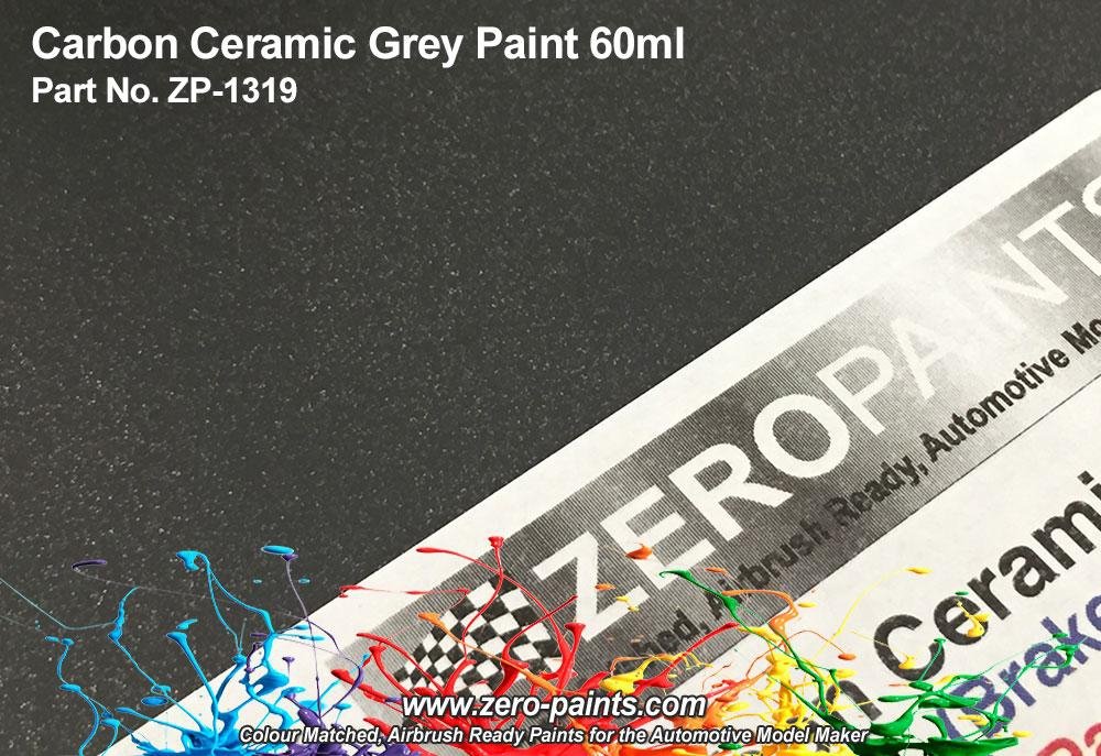 Zero Paints ZP-1319 Carbon Ceramic Gray Paint 60ml – image 3