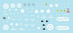 Star Decals 72-A1080 US Armor Mix # 1. US M4A3E8 &amp;#39;Easy Eight&amp;#39; tanks in NV Europe 1944-45 1/72 – image 3