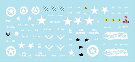 Star Decals 72-A1080 US Armor Mix # 1. US M4A3E8 &amp;#39;Easy Eight&amp;#39; tanks in NV Europe 1944-45 1/72 – image 3