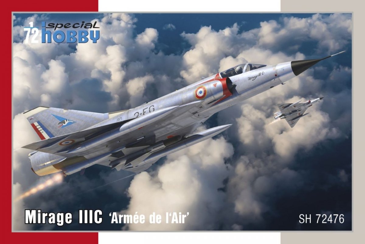 Special Hobby 72476 Mirage IIIC &amp;#39;Armée de l&amp;#39;Air&amp;#39; 1/72