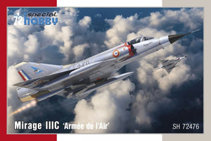 Special Hobby 72476 Mirage IIIC &amp;#39;Armée de l&amp;#39;Air&amp;#39; 1/72