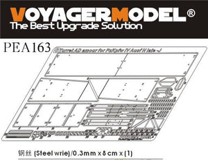 Voyager Model PEA163 WWII German Pz.Kpfw.IV Ausf.H late Production/Ausf.J Turret Armor (For All) 1/35 – imagen 3