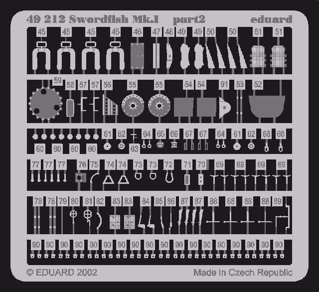Eduard 49212 Swordfish Mk. And 1/48 Tamiya – immagine 3