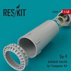 RESKIT RSU48-0019 Tuyère d&amp;#39;échappement Su-9 pour maquette Trumpeter au 1/48