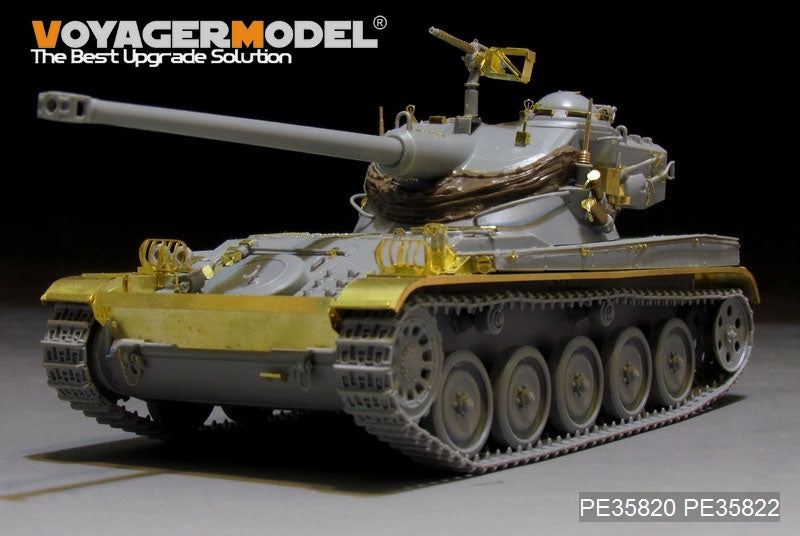 Voyager Model PE35820 Modern French AMX-13/75 light tank basic (smoke discharger, Atenna base Include）For TAKOM 2036 1/35 – obrázek 10