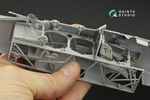 Quinta Studio QD32117 Fairey Swordfish Mk.II 3D-Printed &amp;amp; colored Interior on decal paper (Trumpeter) 1/32 – image 12