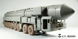 ET Model P35-114 15U175 TEL of RS-12M1 Topol-M ICBM complex Sagged wheels For TRUMPETER Kit 1/35 – obrázek 5