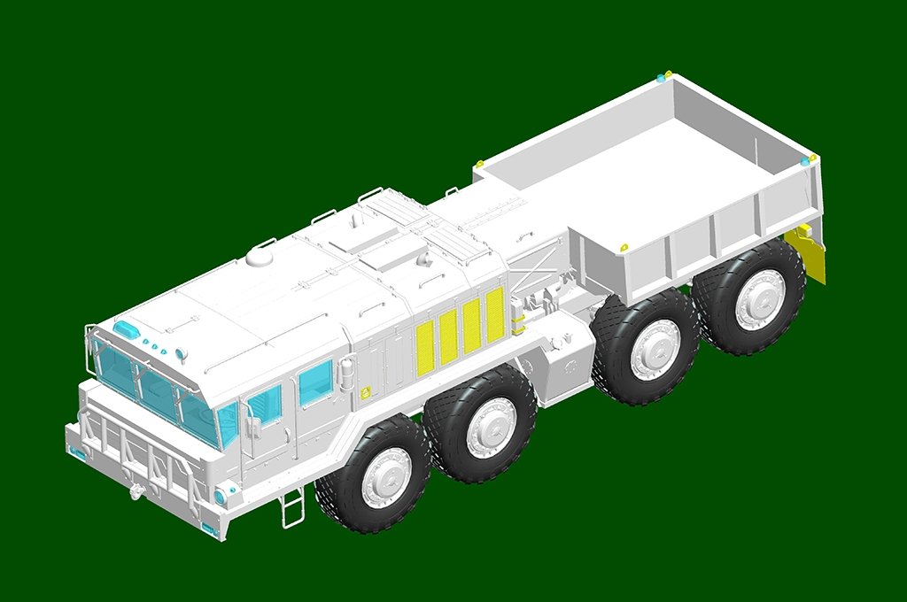 Trumpeter 01090 KZKT-74282 Heavy Tractor 1/35 – image 7
