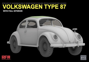 Rye Field Model 5113 Volkswagen Type 87 w/full interior 1/35 – Bild 2