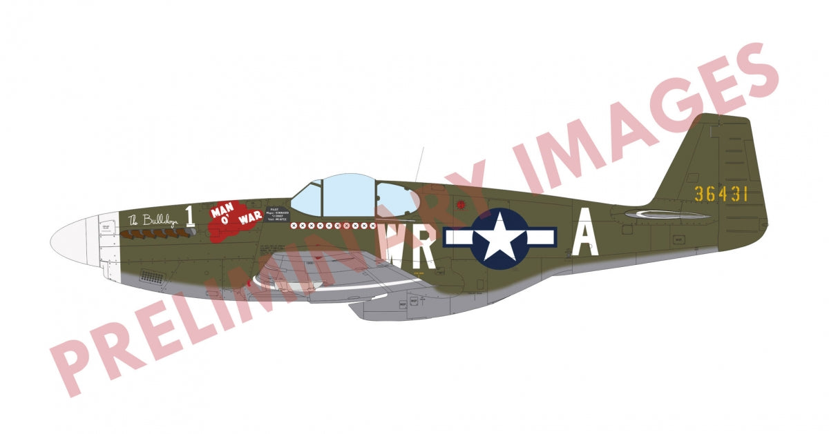 Eduard 84214 North American P-51 B Mustang (Malcolm Hood) - Weekend Edition 1/48