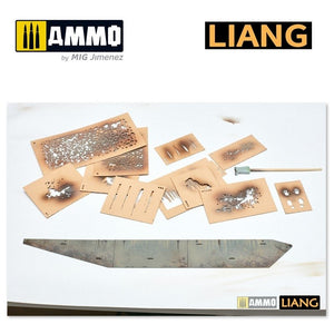 Liang 0004 Handprint &amp;amp; Shoeprint Airbrush Stencils – image 6