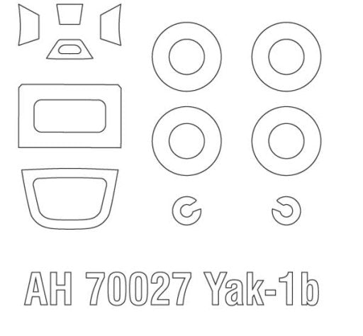 Arma Hobby 70027 Yakovlev Yak-1b Expert Set 1/72 – Bild 14