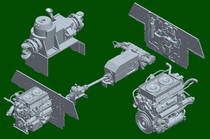 Trumpeter 00948 Char lourd allemand Tiger II - Tourelle Porsche, première production, échelle 1/16 – image 28