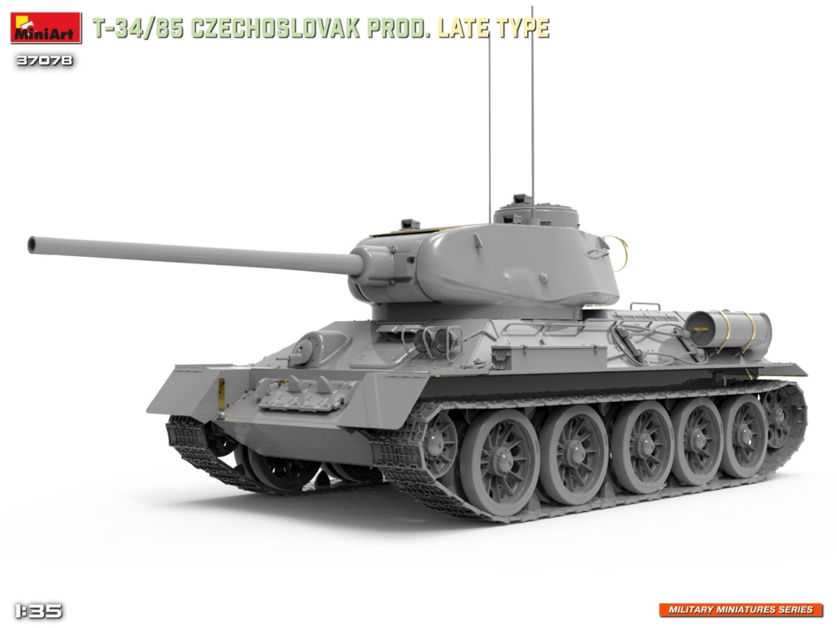 MiniArt 37078 T-34/85 Czechoslovak Prod. Late Type 1/35 – image 6