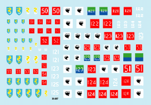 Star Decals 35-968 British 4th &amp;amp; 27th Armored Brigade 1/35 – obrázek 2