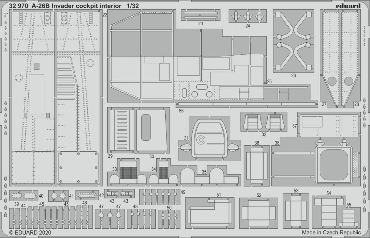 Eduard BIG33119 A-26B Invader part I 1/32 HOBBY BOSS – Bild 3