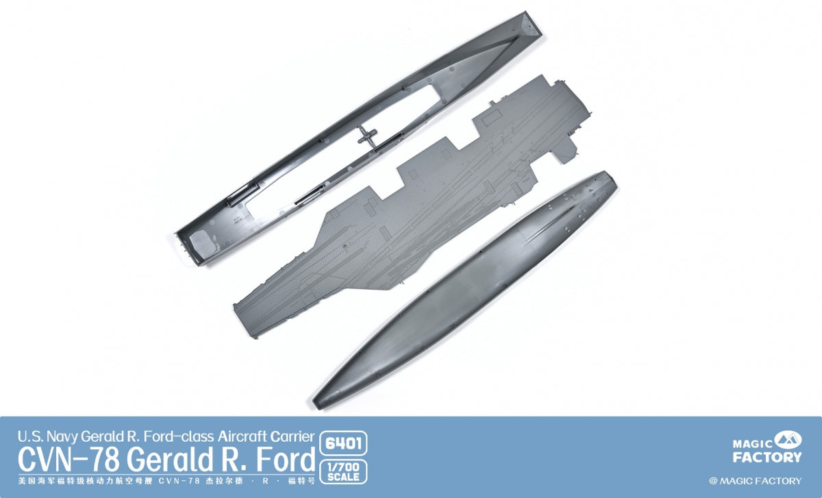 Magic Factory 6401 USS Gerald R. Ford (CVN-78) - US Navy Gerald R.Ford - class Aircraft Carrier 1/700 – obrázek 13
