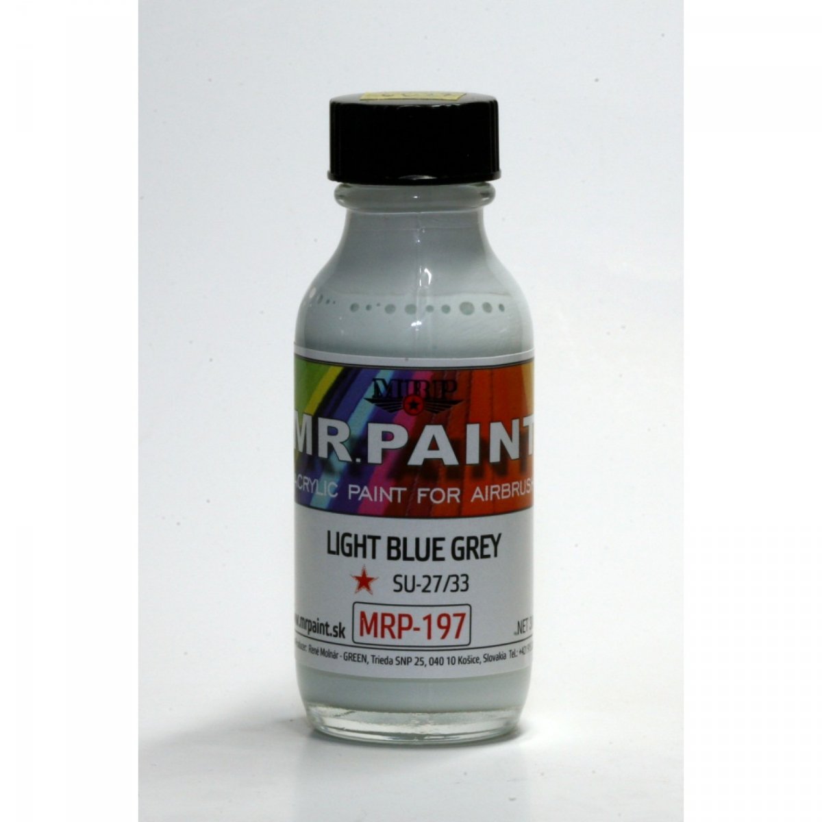 MR. Paint MRP-197 LIGHT BLUE GRAY SU-27/33 30ml – Bild 2