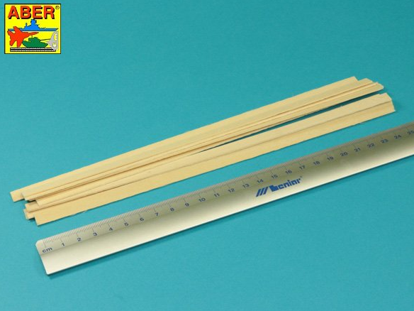 Aber WL1X8 Wooden linden strips 1x8x245 mm 9 pcs – image 3
