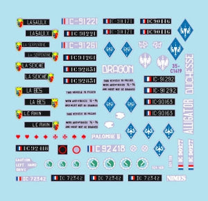 Star Decals 35-C1419 Indochine 6. Armored cars and Amphibians. Coventry armored car Mk I, DUKW; M29C Crabe/Weasel 1/35 – image 3