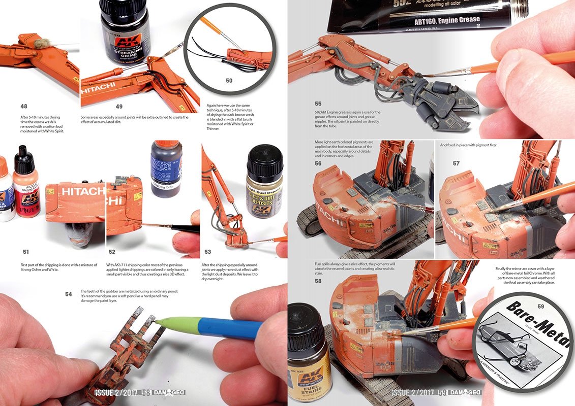 ABTEILUNG 502 ABT703 - Damaged Issue 02 - Weathered &amp;amp; Worn Models Magazine – image 3