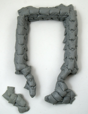 Panzer Art RE35-620 LVT-5 sandbags armor 1/35 – zdjęcie 3