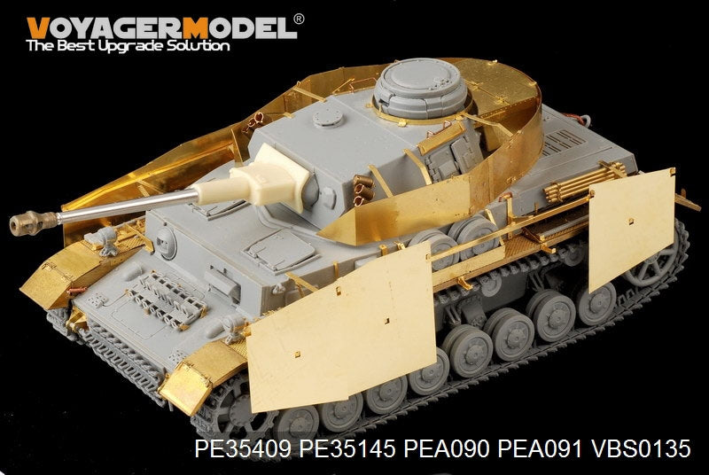 Voyager Model PE35409 WWII German Pz.Kpfw.IV Ausf.G basic w/smoke discharger For DRAGON 1/35 – Bild 2