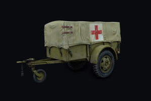 MiniArt 35443 G-518 US 1t CARGO TRAILER WITH CANVAS BEN HUR 1/35 – zdjęcie 9