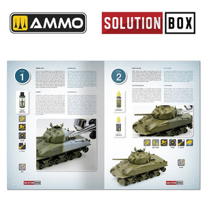 AMMO by Mig Jimenez 7728 SOLUTION BOX 22 – WWII USA ETO. Colors and Weathering System – immagine 7