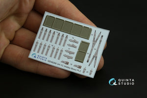 Quinta Studio QD48286 UH-1C 3D-Printed &amp;amp; colored Interior on decal paper (HobbyBoss) 1/48 – Bild 6