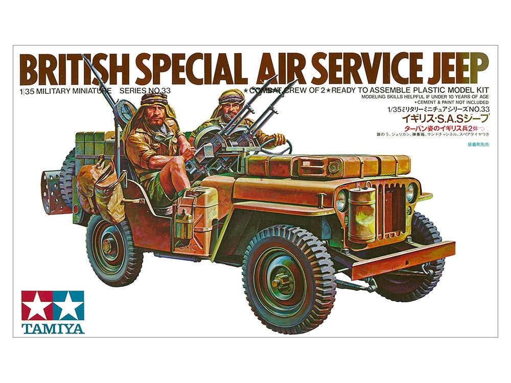 Tamiya 35033 British Jeep SAS 1/35 – image 2
