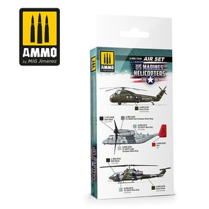 AMMO of Mig Jimenez 7249 US Marines Helicopters Set 6x17ml – imagen 2