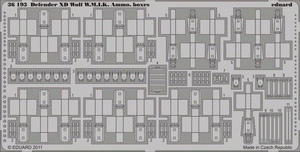 Eduard 36193 Defender XD Wolf WMIK Ammo Boxes 1/35 Hobby Boss